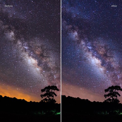 K&F Concept 52-82mm Clear-Natural Night Filter Light Pollution Reduction Filter - Picture 7 of 63
