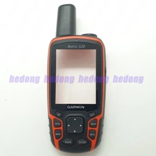 For Garmin Astro 320 Plastic Front Cover Frame Housing Shell Button Glass