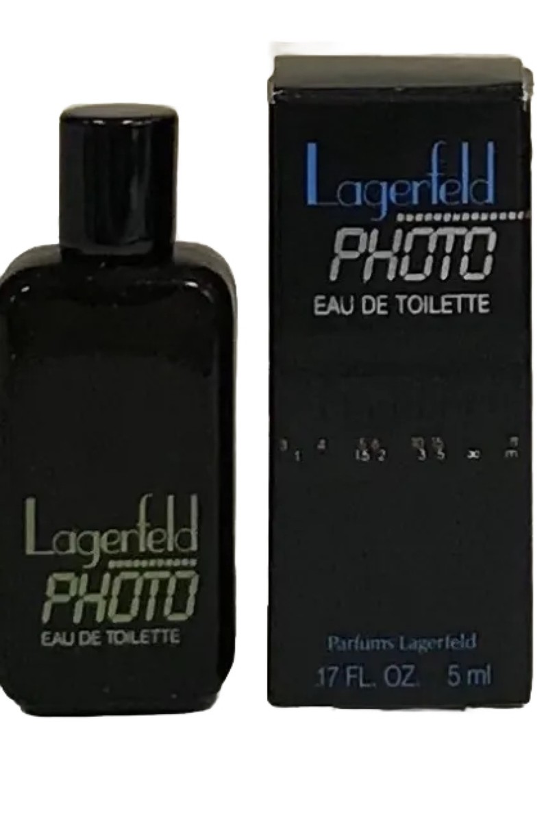 Lot of 4 Photo by Karl Lagerfeld for Men Eau de Toilette 0.17