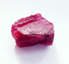 Natural Red Beryl Bixbite Rough 59.32 Ct Loose Gemstone Certified Rough Gem