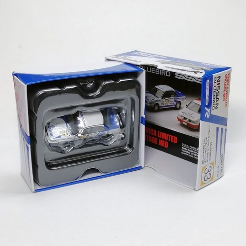 TOMICA Limited Vintage LV-N185b Nissan Bluebird SSS-R Tutto il Giappone Rally Calsonic - Foto 4 di 10