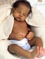 22" Unpainted Reborn Baby Doll Kit Zain Unassembled Fresh Color DIY Parts Gift