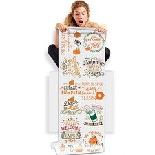 Fall into Style DTF Gang Sheet, DTF Transfers, Ready To Press 22" X 60"