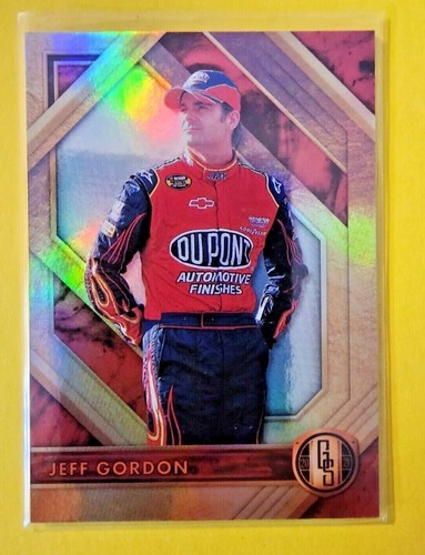 Jeff Gordon [Autograph] #14 2021 Panini Chronicles NASCAR Gold Standard card