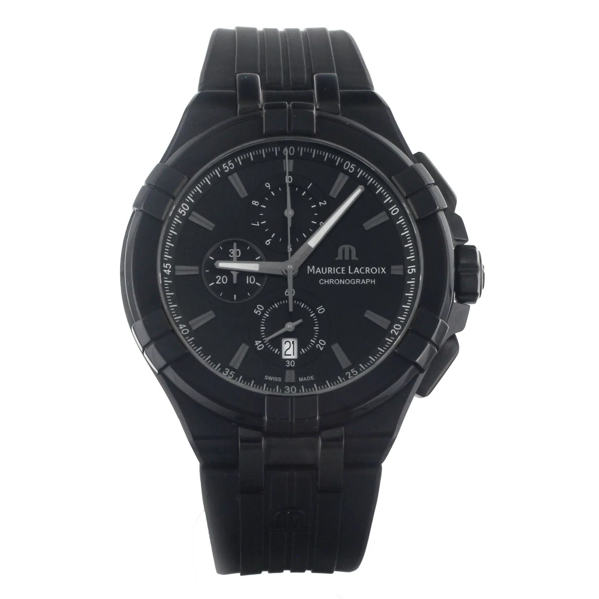 Maurice Lacroix Aikon Chronograph PVD Stainless Steel 44MM AI1018
