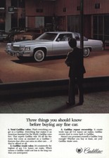 1978 Cadillac Showroom Vintage Print Ad