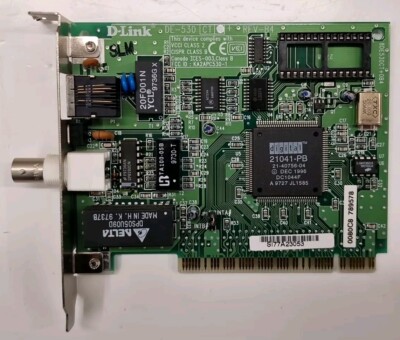 D-Link DE-530 CT+ Combo Ethernet Adapter Network Card/Netzwerk-Karte KA2APC530-1