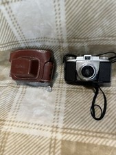 The Original Vintage Kodak Pony 135 Camera Antique w Leather Case Untested