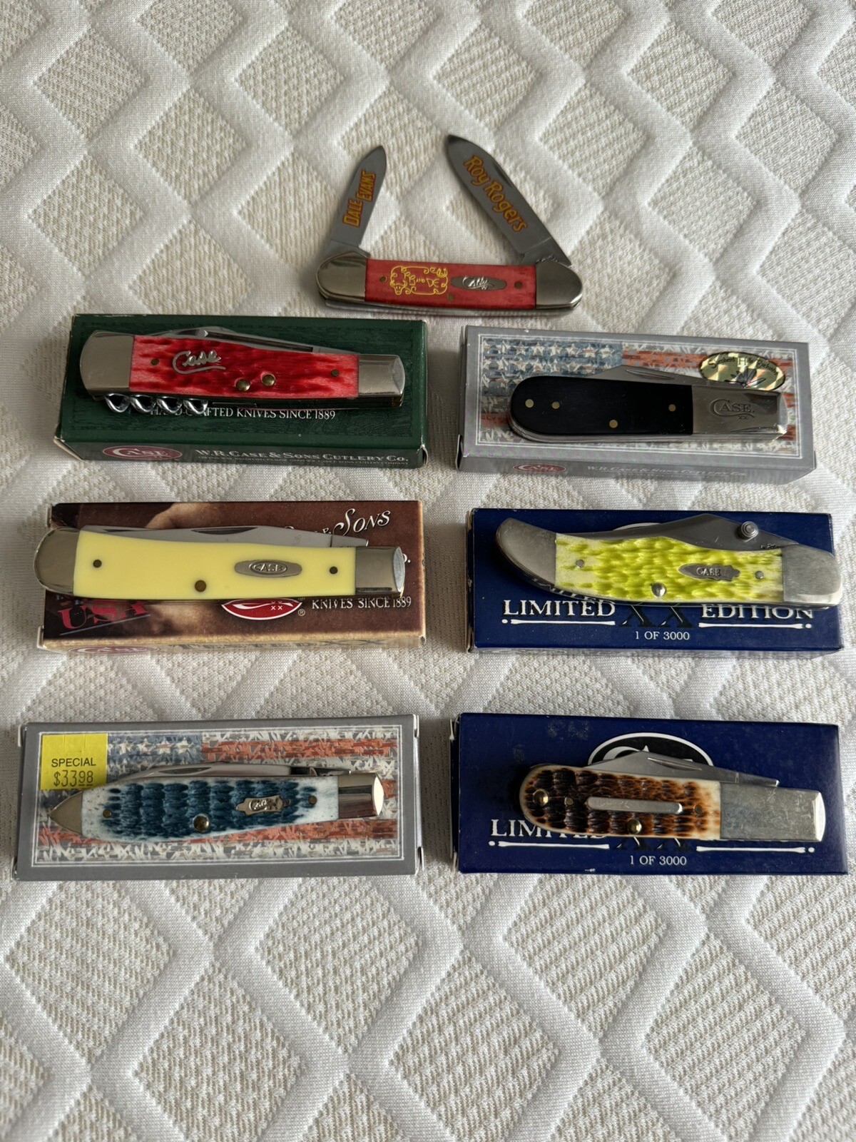 Lot Of 7 Case Knives eBay