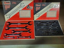 Vintage Snap On Usa Metric Standard Open End Wrench Set Original Box Very Rare