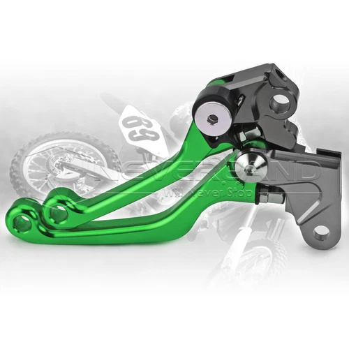Brake Lever Clutch Lever Green For Honda CR80R/85R CRF150R CR125R/250R CRF125F