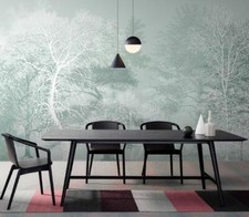 3D White Tree Painting G2172 Wallpaper Wall M...