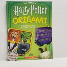 Harry Potter Origami Volume 2 Paperback Book Scholastic NEW