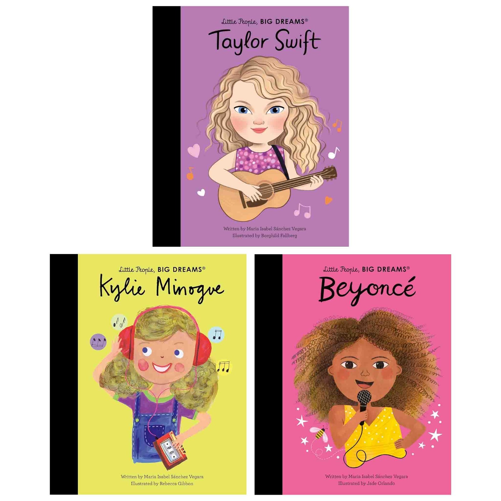 Little People, BIG DREAMS Series 3 Picture Books Collection - Ages 4-7 -Hardback