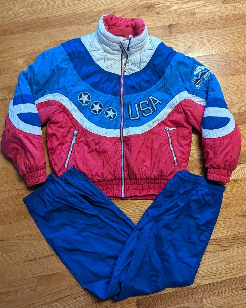 Vintage Official Team USA 1992 Albertville Olympic Head L