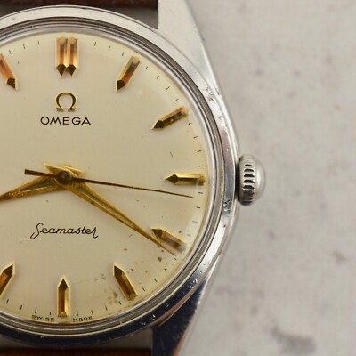 C.1958 Vintage Omega Seamaster Ranchero Jumbo 36mm watch ref.CK 2996-1 in  steel