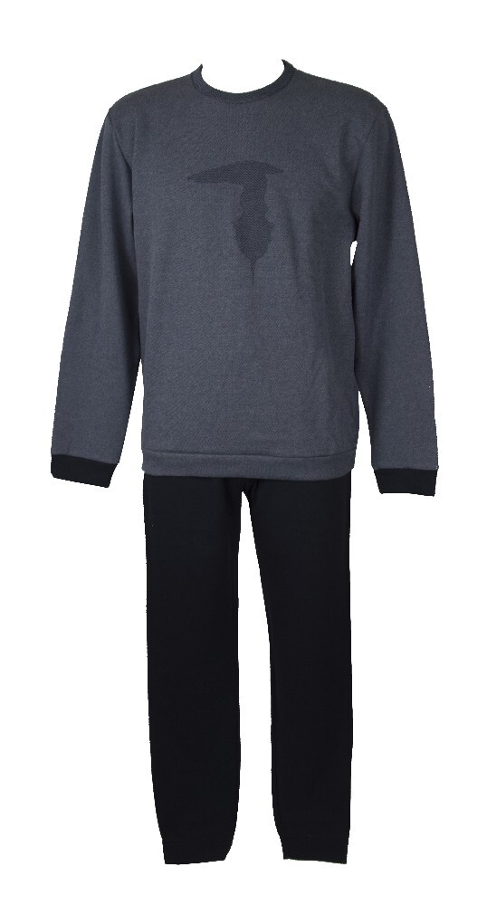SG Pigiama felpato uomo маника лунга джироколло TRU TRUSSARDI articolo NT6051 23690₽