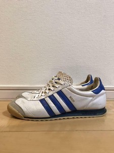 adidas rom white blue