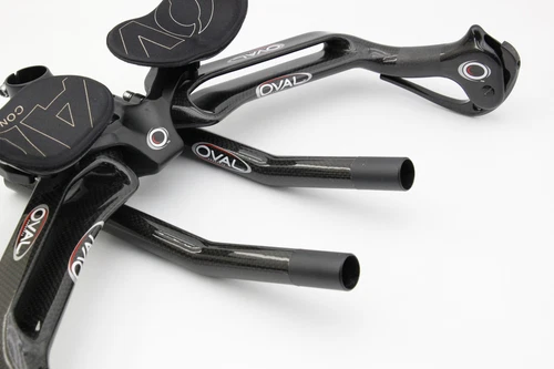 NOS Oval Concepts A921 TT Aerobars 26.0x400 SCCS 90mm Stem Time Trial Triathlon