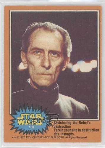 1977 OPC Star Wars #168 Envisioning the Rebel's destruction — Raw