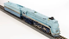 Broadway Limited 7351 HO ATSF Blue Goose, #3460, As-Delivered with Sound & DCC