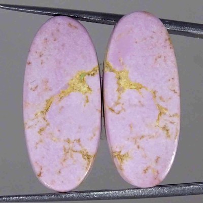23.00Cts Natural Phosphosiderite Pair Oval Loose Gemstone