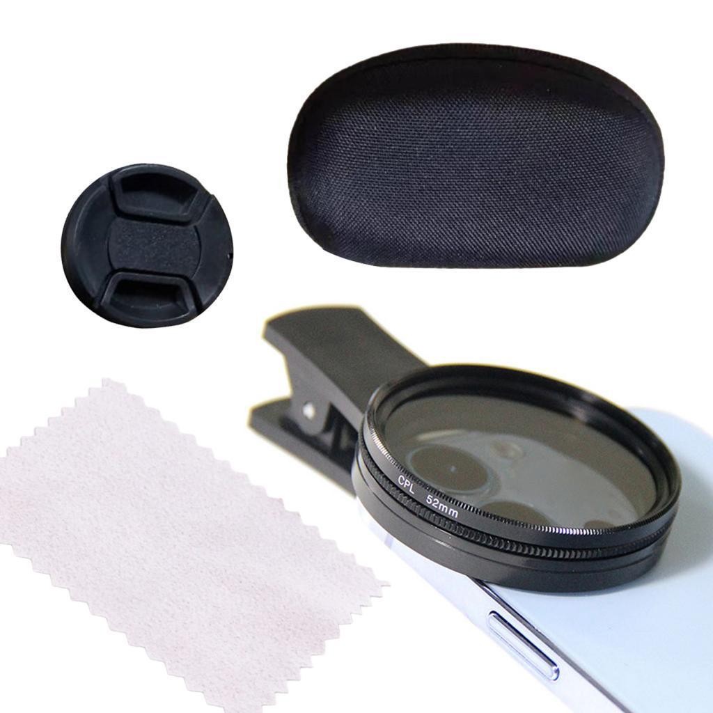Tiffen 52cp Circular Polarizer 52mm Universal CPL Lens Filter For