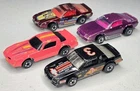 Hot Wheels Blackwall Lot Of 4 Color Changer Chevy Camaro Z-28 Vintage