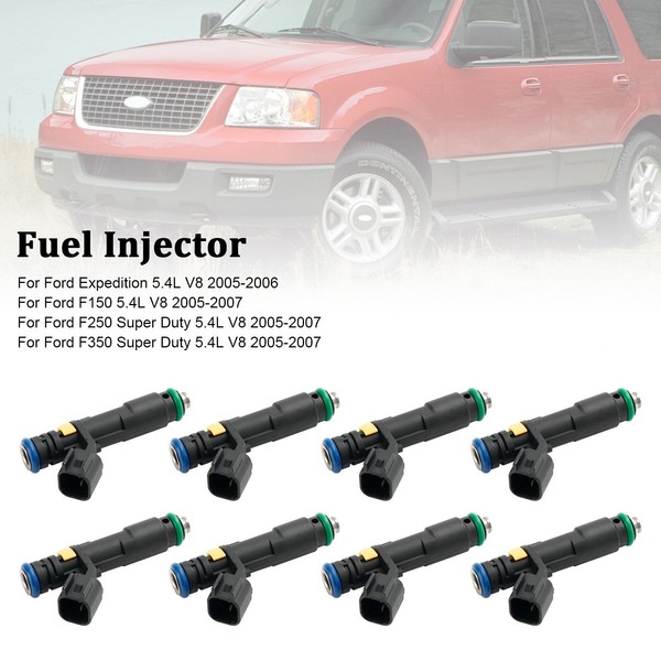 8PCS KraftstoffeinspritzdüSe FüR Ford F150 F250 F350 Expedition 5.4L-image
