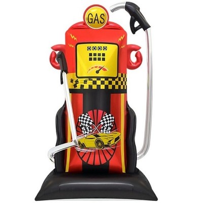 F1 Car Racing Balloon Birthday Party Decor Retro Gas Pump Vintage Garage Huge