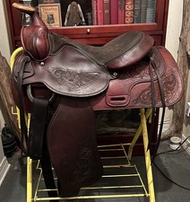 Hereford Brand Tex Tan Of Yoakum 15in Western Saddle