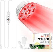 Red Light Therapy Device, 660Nm  850Nm Handheld Infrared Red Light for Face and