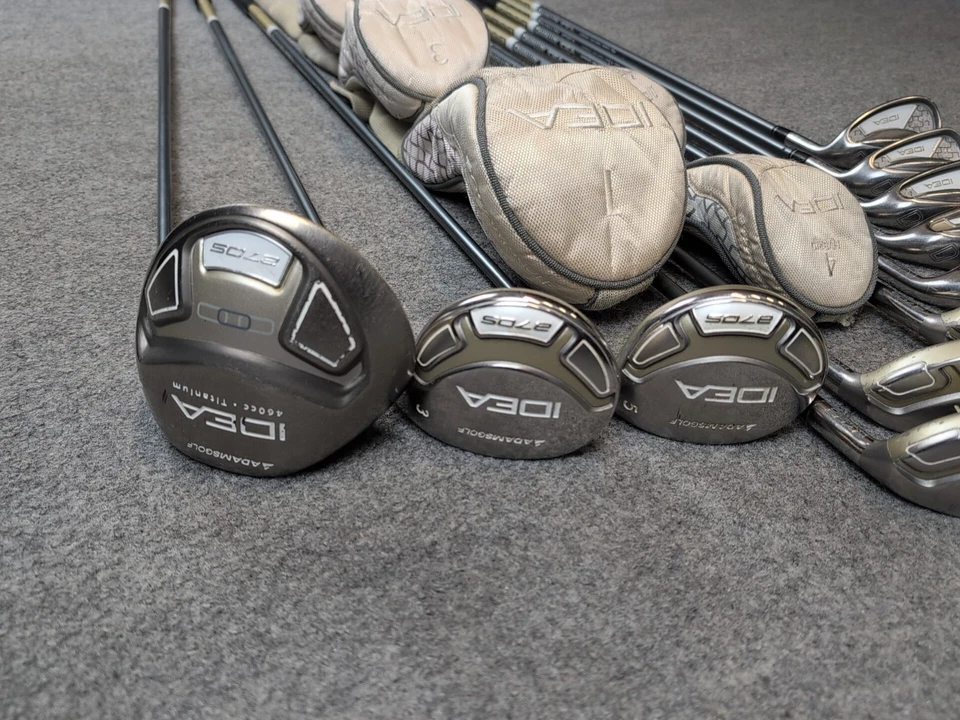 Adams Idea A7OS Combo Set Women's Drive (1,3,5) Hybrid (4,5,6) Irons (7,8,9,P,S) - Image 4 of 4
