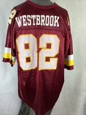 Vintage Logo Athletic Washington Redskins #82 Michael Westbrook Jersey Size XXL