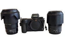 Nikon Z 7II 45.7MP Mirrorless Camera 24-120 f/4 S and 85 f/1.8 S Lens Kit Bundle