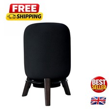 Homepod 2 Gen Table Mount with Cable Management - Better Sound in Brown