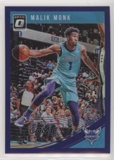 2018-19 Panini Donruss Optic Purple Prizm Malik Monk #28 1n0