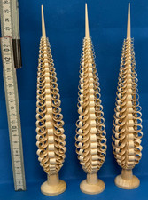 Spanbaum Spanbäume Erzgebirge Handarbeit Bäume 3 Stück 26cm /P9.9/8