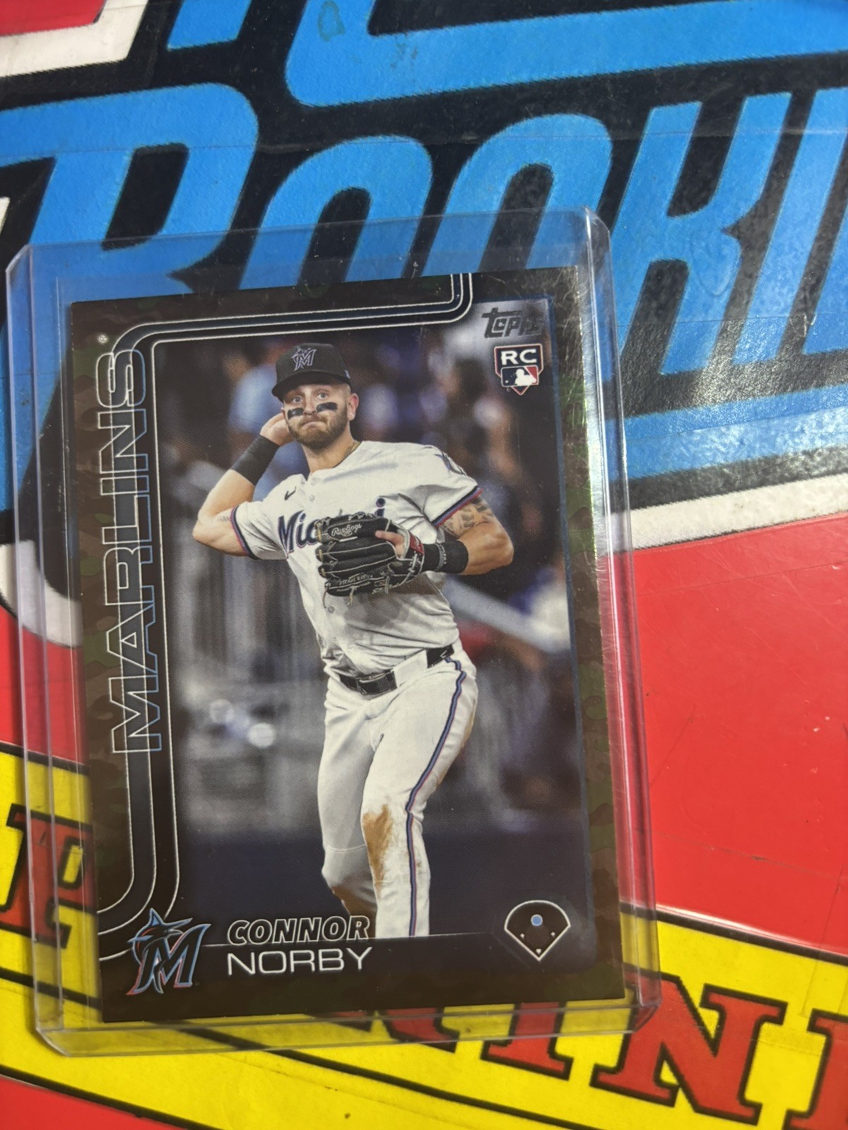 2025 Topps Series 1 Connor Norby RC Camo #132 11/25