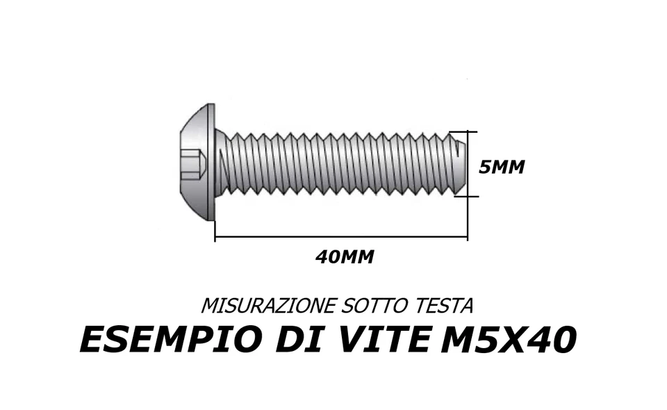 VITI M5 IN ACCIAIO INOX TESTA BOMBATA CAVA ESAGONALE PERNI A BOTTONE ISO 7380 - Immagine 2 di 4