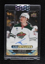 2024-25 Upper Deck Clear Cut Canvas Signatures Liam Ohgren #CS-LO Auto 0o7j