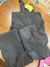 Kids Black All In Motion Snow Bibs Xl Plus NWT
