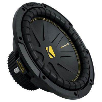 Kicker 50CWCS84 CompC 8 Inch Single 4 Ohm Voice Coil SVC Subwoofer