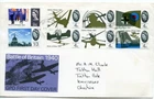 1965 BATTLE OF BRITAIN ORD. GREAT BRITAIN QE2 GPO FDC BIGGIN HILL STEEL CDS PMKS