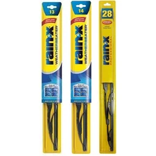 SET-R49RX30128-FR-I Rain-X Windshield Wiper Blades Set of 3 Front & Rear Framed