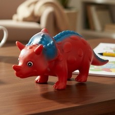 Kid Connection Dino Transport Triceratops Dinosaur Action Figure 2.5" x 7"