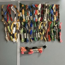 Anchor Stranded Cotton 56 x Anchor Skeins & 3x DMC Assorted Colours Pre-owned