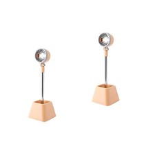  2pcs Pet Hair Dryer Holder 180 Degrees Rotation Hands Free Hair Dryer Stand