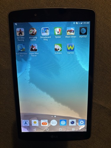 LG G Pad 8 Silver - Picture 3 of 5