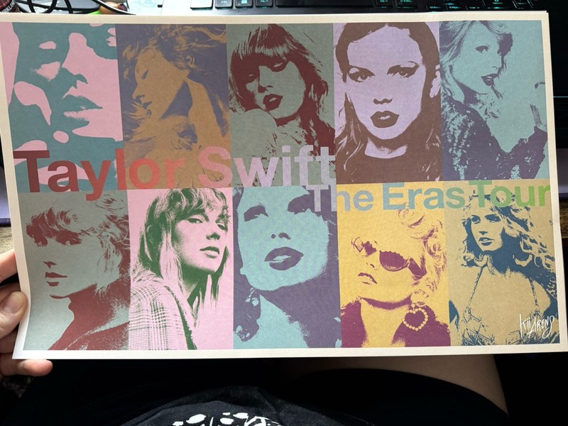 London Taylor Swift Eras Tour VIP Posters Set of 2